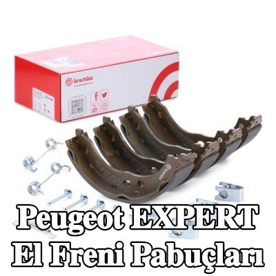 BREMBO Aksesuarlı el freni balataları — Peugeot Expert
