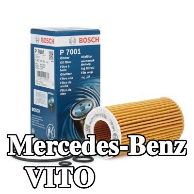 BOSCH فلتر الزيت مع حشوات/أختام — 2004 Mercedes-Benz Vito