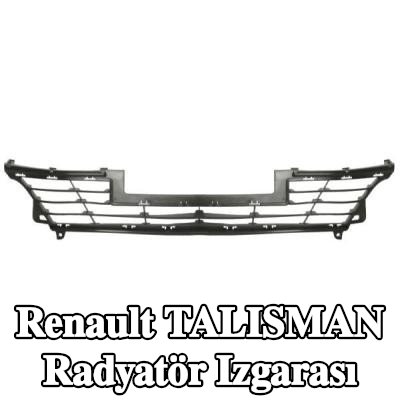 BLIC Sol ön radyatör ızgarası, Alt, siyah — Renault Talisman