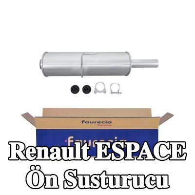 HELLA Ön susturucu Ön, montaj parçaları ile — Renault Espace