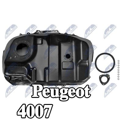 NTY خزان الوقود مع حشيات/مانعات تسرب — Peugeot 4007