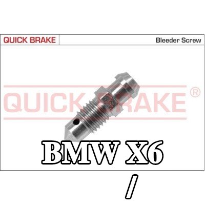 QUICK BRAKE برغي/صمام التهوية — 2008 BMW X6