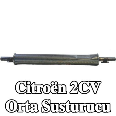 BOSAL Orta susturucu — Citroën 2cv