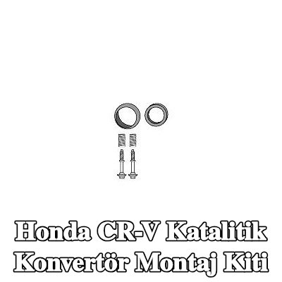 HJS Katalitik konvertör montaj kiti — Honda Cr-v