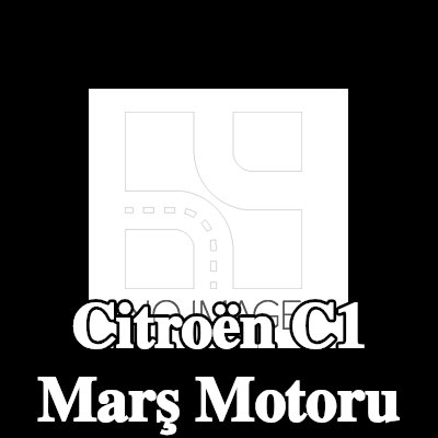 BOSCH Marş motoru 1, 2kW — Citroën C1