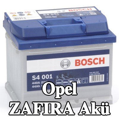 BOSCH Akü S4, 001 — 2002 Opel Zafira