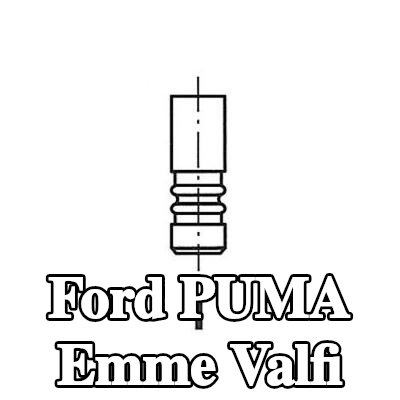 FRECCIA Emme valfi Krom kaplı valf gövdesi — Ford Puma