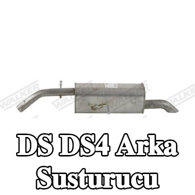 WALKER Arka susturucu 1096mm, montaj parçaları olmadan — 2016 DS Ds4