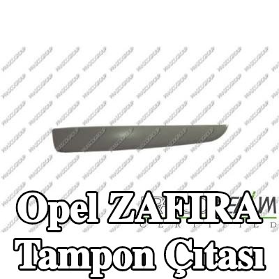 PRASCO Sol Ön Tampon Çıtası, Premium — Opel Zafira
