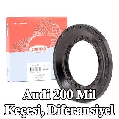 CORTECO Mil Keçesi, diferansiyel — Audi 200