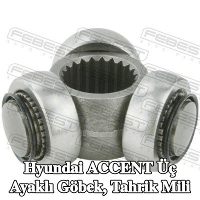 FEBEST Üç ayaklı göbek, tahrik mili — Hyundai Accent