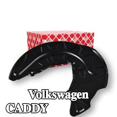 FEBI BILSTEIN لوحة دعم قرص الفرامل للمحور الأمامي الأيمن — Volkswagen Caddy