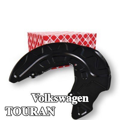 FEBI BILSTEIN لوحة دعم قرص الفرامل للمحور الأمامي الأيمن — Volkswagen Touran