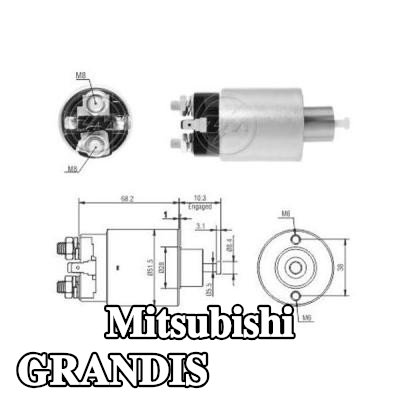 ERA ملف لولبي للمشغل — Mitsubishi Grandis
