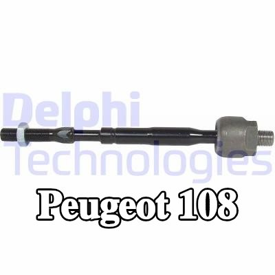 DELPHI قضيب الربط الداخلي المحور الأمامي, المحور الأمامي الأيمن, 240mm — Peugeot 108