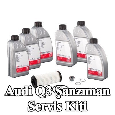 FEBI BILSTEIN Yağ tahliye tapası içeren şanzıman servis kiti, conta halkası ile — Audi Q3