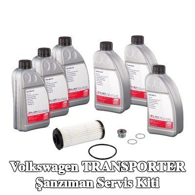 FEBI BILSTEIN Yağ tahliye tapası içeren şanzıman servis kiti, conta halkası ile — Volkswagen Transporter