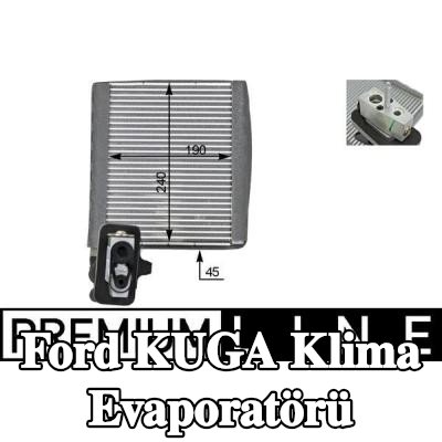 MAHLE Genleşme valfi olmayan klima evaporatörü — 2012 Ford Kuga