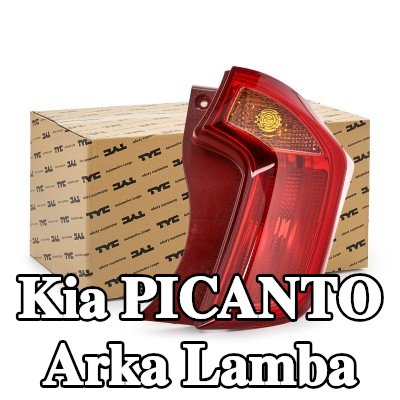 TYC Arka lamba Sağ, ampul yuvası olmadan — Kia Picanto
