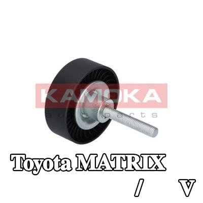 KAMOKA بكرة الانحراف/التوجيه, V-ribbed belt Outer Diameter: 76mm — Toyota Matrix