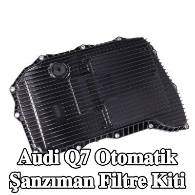 FEBI BILSTEIN Automatic transmission filter kit Oil sump with permanently integrated filter element, contalı/sızdırmaz, yağ tahliye tapalı — Audi Q7