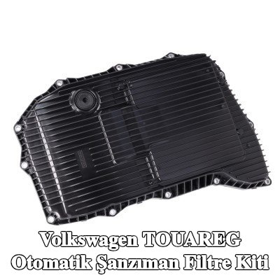 FEBI BILSTEIN Automatic transmission filter kit Oil sump with permanently integrated filter element, contalı/sızdırmaz, yağ tahliye tapalı — Volkswagen Touareg