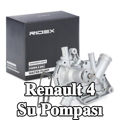 RIDEX Conta/sızdırmazlık elemanlı su pompası — 1990 Renault 4