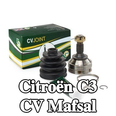 BGA CV mafsalı Ön Aks Sol, Ön Aks Sağ, Tekerlek Tarafı — Citroën C3