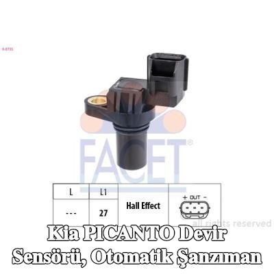 FACET Devir sensörü, otomatik şanzıman — Kia Picanto