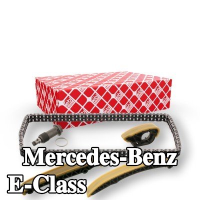 FEBI BILSTEIN طقم سلسلة التوقيت مع شداد السلسلة, مع سكك انزلاقية — 2000 Mercedes-Benz E-Class