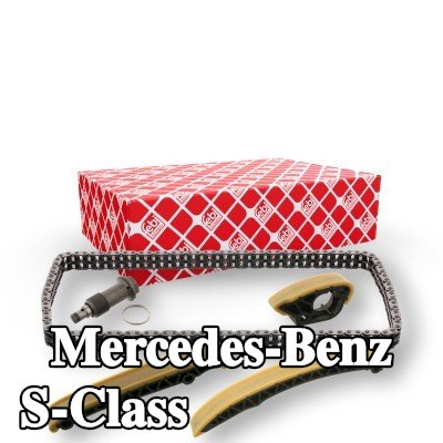 FEBI BILSTEIN طقم سلسلة التوقيت مع شداد السلسلة, مع سكك انزلاقية — 2000 Mercedes-Benz S-Class