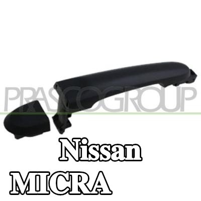 PRASCO مقبض الباب الخلفي الأيسر, خلفي أيمن — Nissan Micra