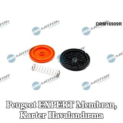 DR.MOTOR AUTOMOTIVE Membran, karter havalandırma — 2000 Peugeot Expert
