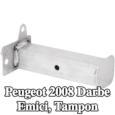 DIEDERICHS Darbe Emici, sol ön tampon — Peugeot 2008