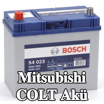 BOSCH Akü S4, 023 — 1990 Mitsubishi Colt