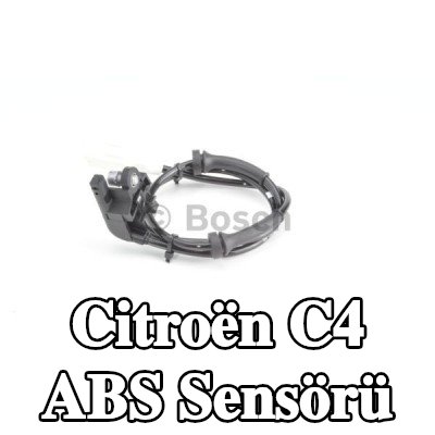 BOSCH ABS sensörü Arka Aks, kablo ile — 2011 Citroën C4