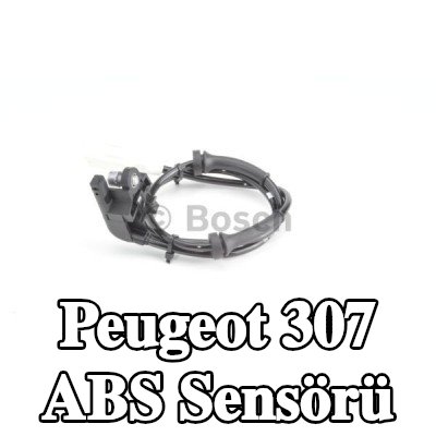 BOSCH ABS sensörü Arka Aks, kablo ile — Peugeot 307
