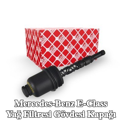 FEBI BILSTEIN Conta halkalı yağ filtresi muhafaza kapağı — 2004 Mercedes-Benz E-Class