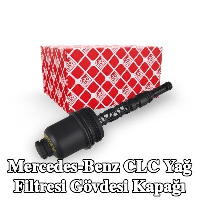 FEBI BILSTEIN Conta halkalı yağ filtresi muhafaza kapağı — Mercedes-Benz Clc