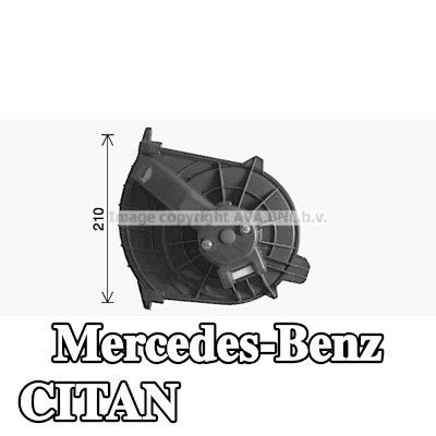 PRASCO محرك منفاخ التدفئة — Mercedes-Benz Citan