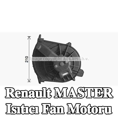 PRASCO Isıtıcı fan motoru — Renault Master