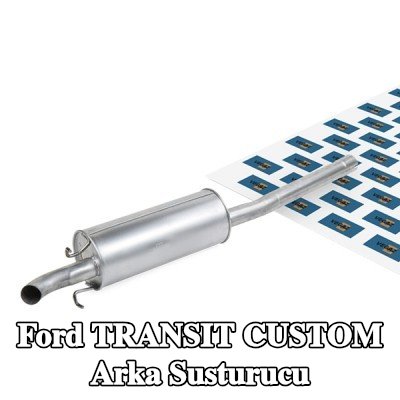 VEGAZ Arka susturucu — Ford Transit Custom