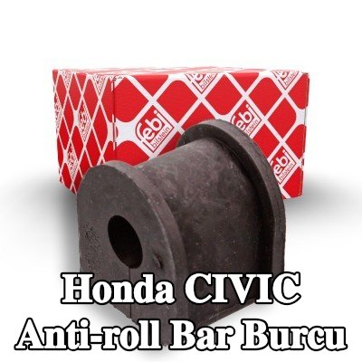 FEBI BILSTEIN Anti roll bar burcu Arka Aks, 10mm, Kauçuk — 2016 Honda Civic