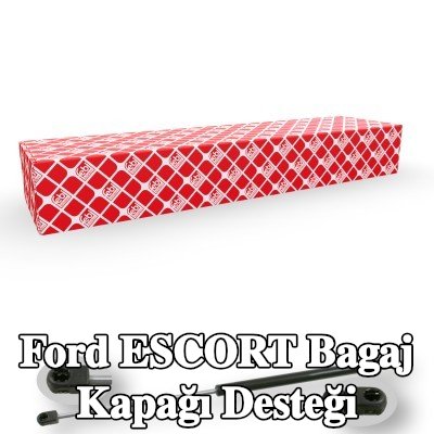 FEBI BILSTEIN Bagaj kapağı amortisörü (Her iki taraf), 544mm — 1990 Ford Escort