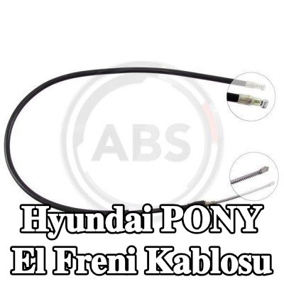 A.B.S. El freni kablosu 1350mm — Hyundai Pony