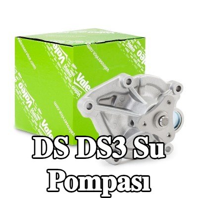 VALEO Kapaksız su pompası, conta/sızdırmazlık elemanları ile — 2017 DS Ds3
