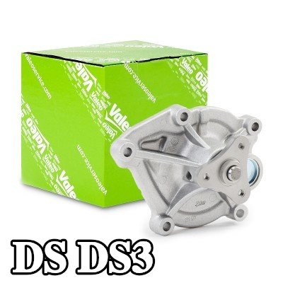 VALEO مضخة مياه بدون غطاء, مع حشيات/مانعات تسرب — 2016 DS Ds3