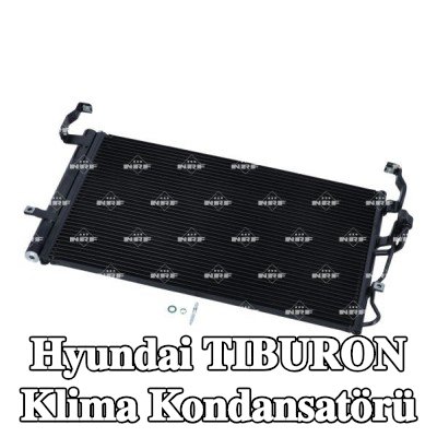 NRF Klima kondansatörü EASY FIT, kurutuculu, conta halkası ile, azot dolgulu — Hyundai Tiburon