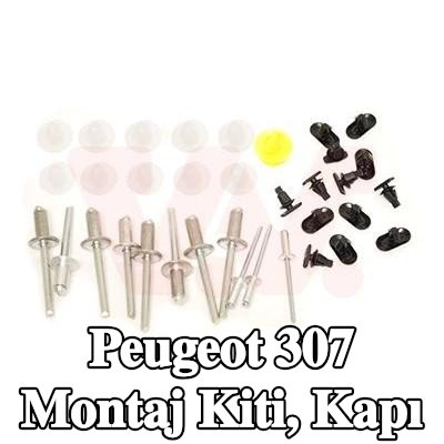 VAN WEZEL Montaj Kiti, kapı — Peugeot 307