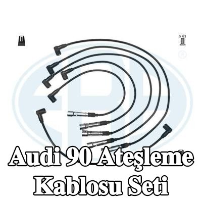 ERA Ateşleme kablosu seti Silikon, 935mm — Audi 90